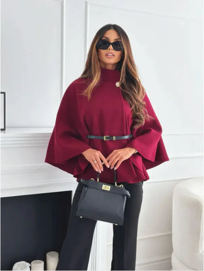 Winter Fashion  Woolen Cloak