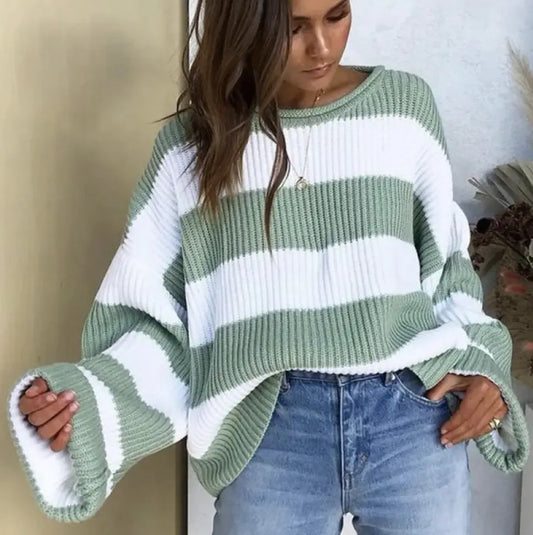 Tara Stripe Sweater